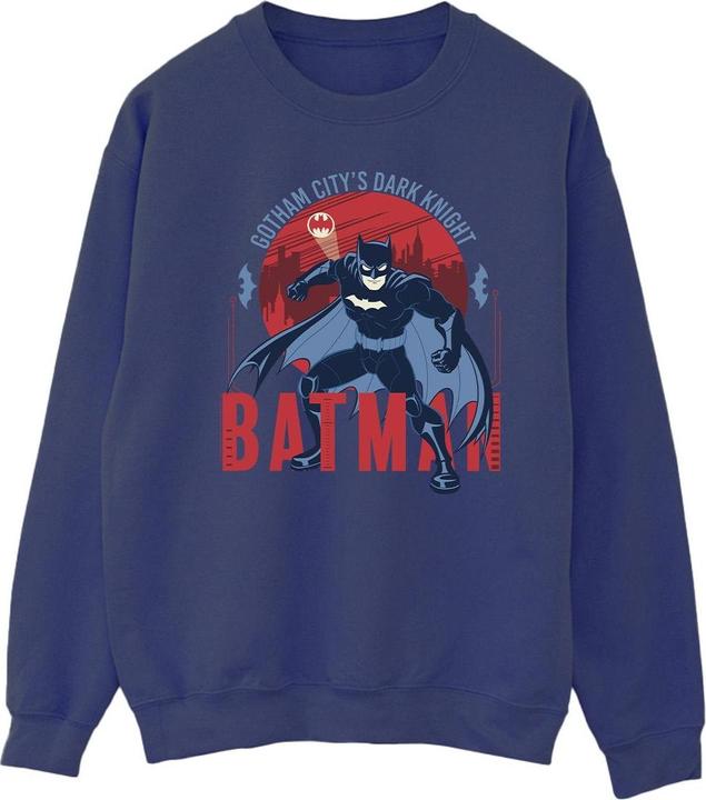 Batman Gotham Stadt Baumwolle Sweatshirt