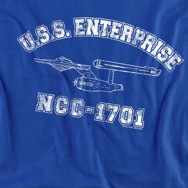 Actual product image Unisex Adult Enterprise Athletic T-Shirt (XXL)