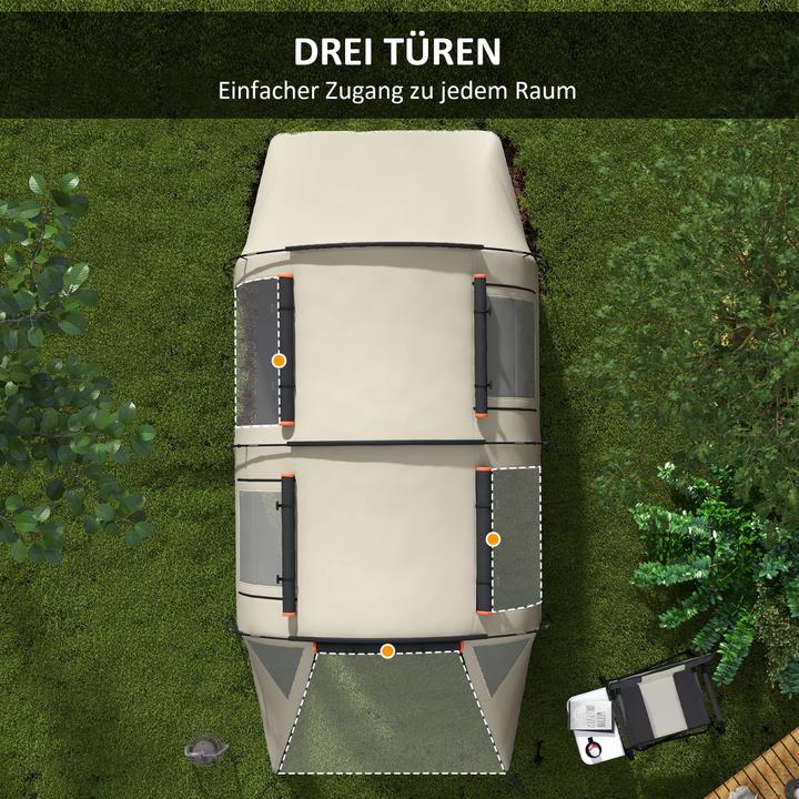 Actual product image Jamb Tunnelzelt (Tunnel tent, 8.20 kg, 5 persons)