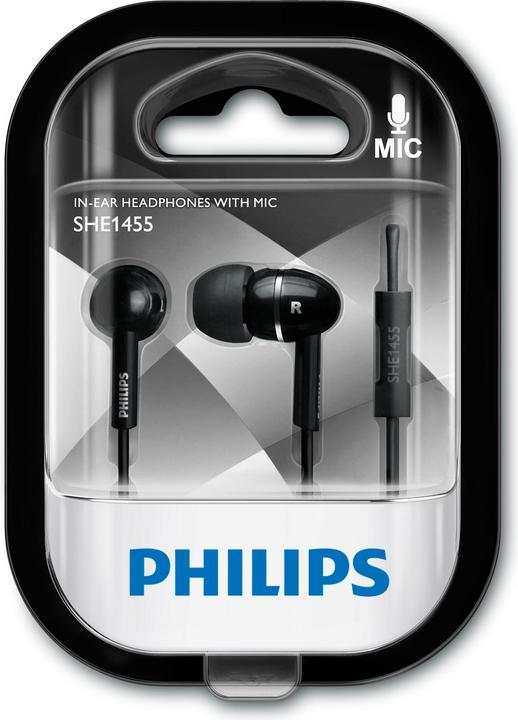 Produktbild Philips In-Ear-Kopfhörer SHE1455BK/10 (Kabelgebunden)