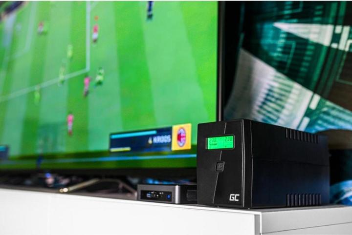 Produktbild GreenCell UPS05 (1200 VA, 2000 W, Online-Doppelwandler USV)