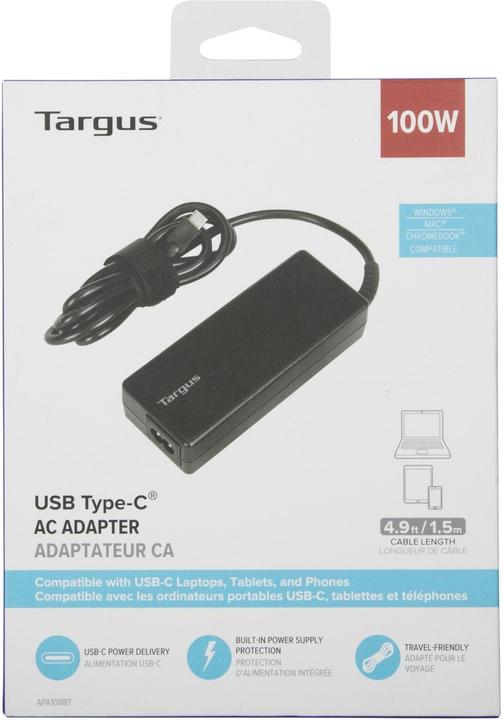 Produktbild Targus 100W USB Type-C Charger (100 W)