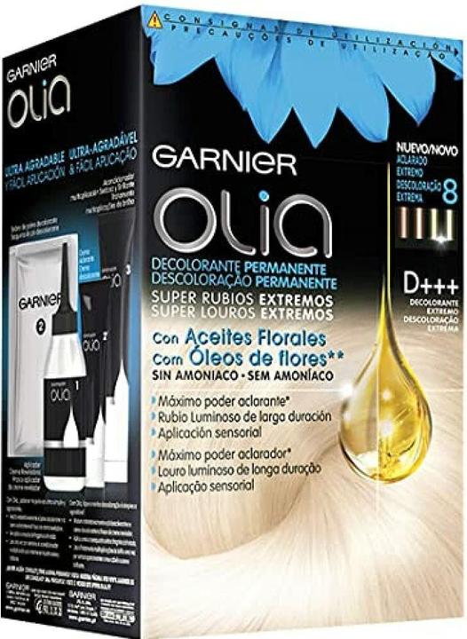 Actual product image Garnier OLIA decolorante permanente extremo sin amoniaco #8 (#8)