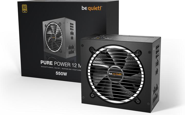 Actual product image be quiet! Pure Power 12 M (550 W)