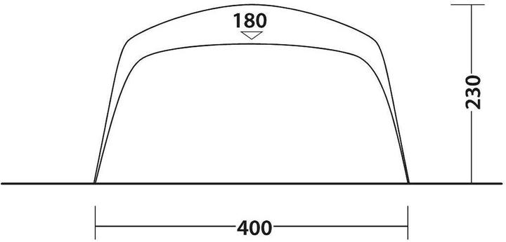 Actual product image Outwell Tent Connector Universal Connector XL