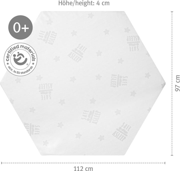Image du produit Roba Safe asleep Air (112 cm, 97 cm)