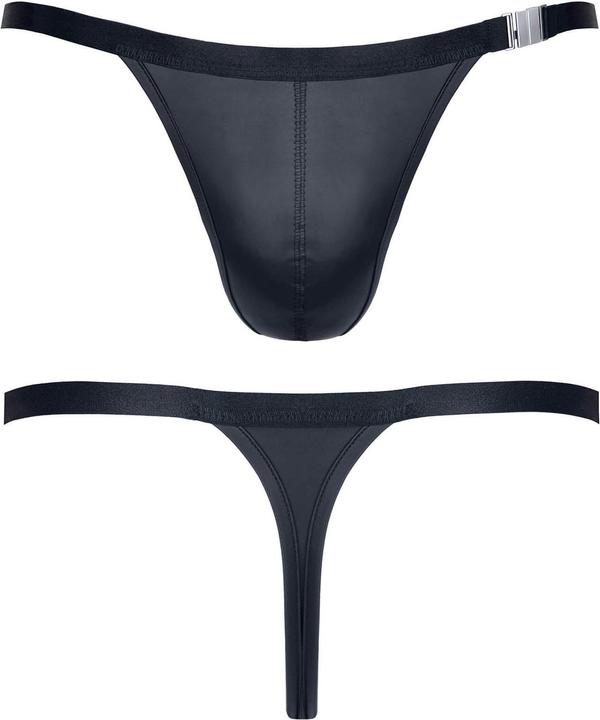 Actual product image Regnes Fetish Planet Wetlook Thong mit Schnalle (M)