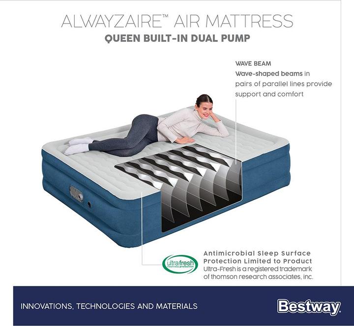 Produktbild Bestway AlwayzAire (152 x 203 cm)