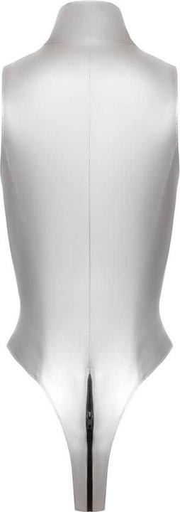 Actual product image Black Level Lacquer bodysuit (L)