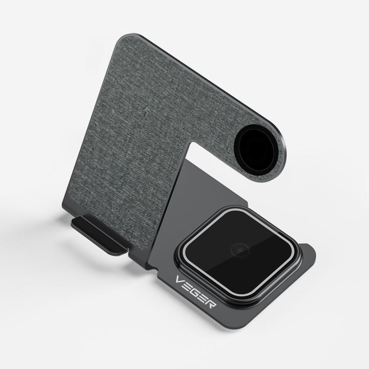 Actual product image Veger Y9 Wireless Charger for mobile/ smart watch/ iPod (20 W)