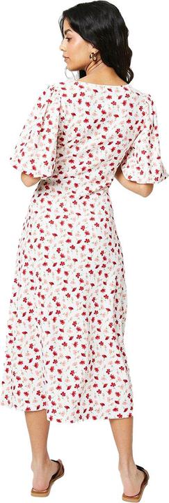Produktbild Dorothy Perkins Midikleid Geraffte Front Puffärmel (42 D)