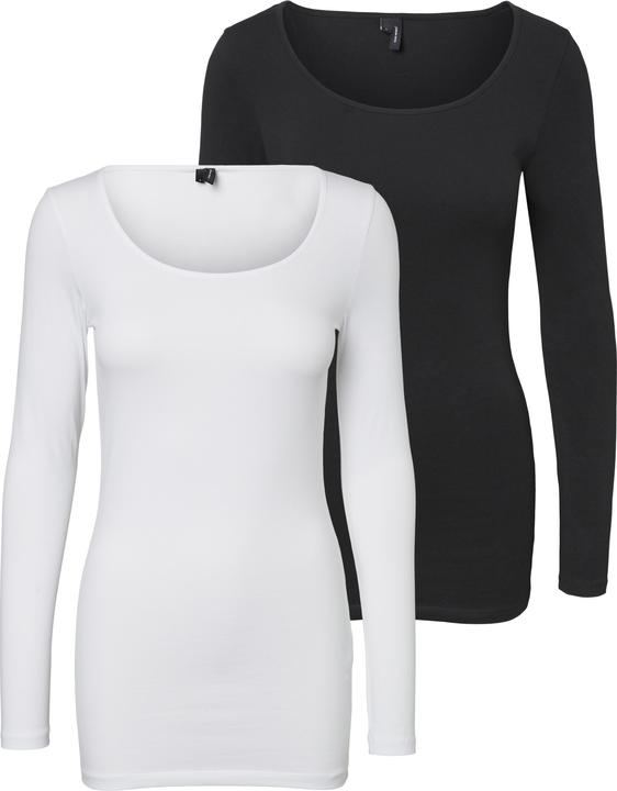 Image du produit Vero Moda Lot de 2 blouses à manches longues (XS)