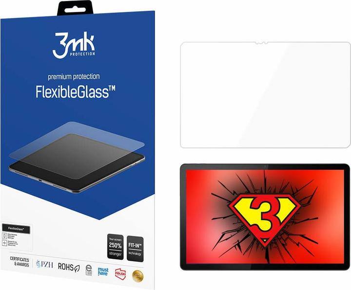 Productafbeelding 3MK Lenovo Tab P11/P11 Plus - FlexibleGlass? 11" (1 Stuk, P11 Plus, Tabblad P11)