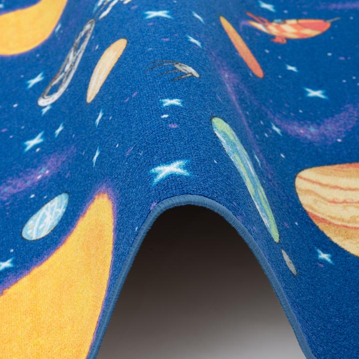 Produktbild Snapstyle Kinder Spiel Teppich Weltall (133 x 133 cm)