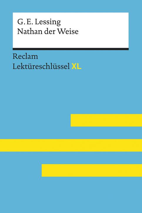 Image du produit Nathan der Weise von Gotthold Ephraim Lessing: Lektüreschlüssel mit Inhaltsangabe, Interpretation (Allemand, Theodor Pelster, 2017)