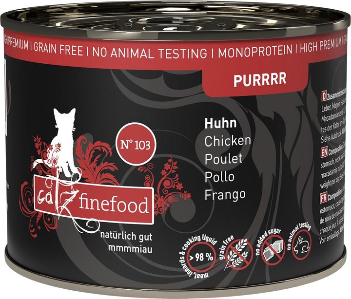 Produktbild Catz Finefood Purrrr No.103 Huhn (Adult, 6 Stk., 220 g)