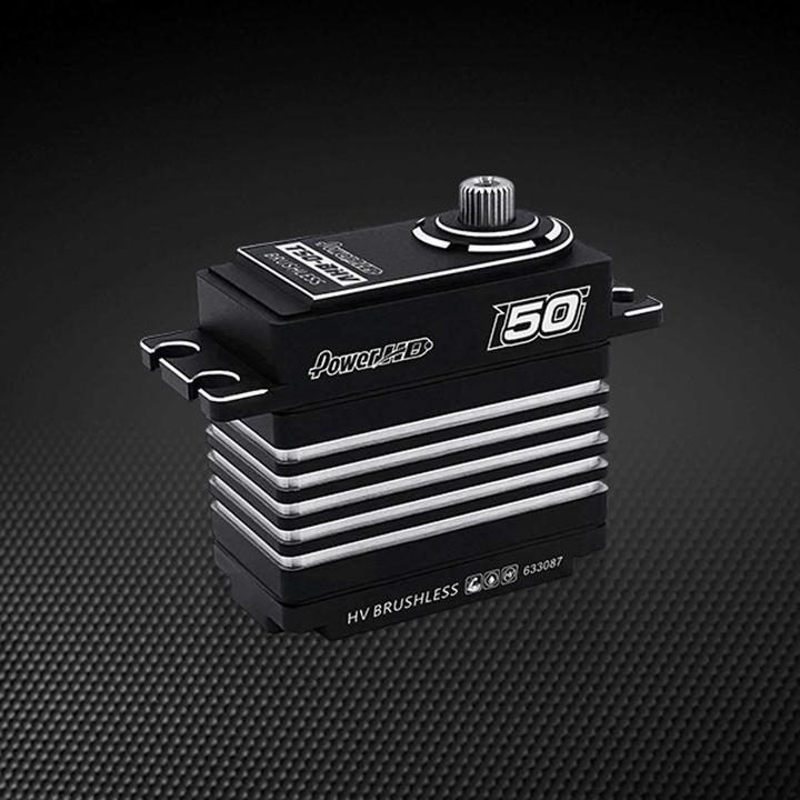 Image du produit Power HD Servo T50-BHV / 50kg / 0.065sec. / 7.4V Digital / Buggy 1:8