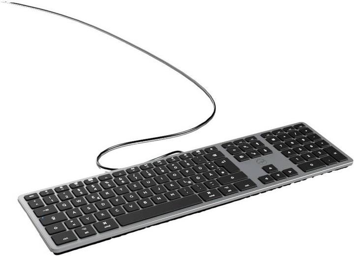 Image du produit Mobility Lab ML311883 Clavier USB Français, QWERTZ, Mac Gris (DE, Filaire)