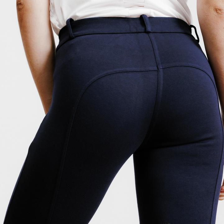 Immagine prodotto Fouganza Toppe al ginocchio per pantaloni da donna - 140 blu navy (38)