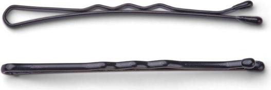 Trisa Haarklemmen gewellt 50mm schwarz 250 Stk. (250 Stk.)
