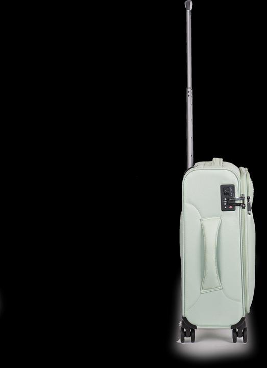 Immagine prodotto Stratic Trolley soft LIGHT S 55cm menta (37 l, Bagaglio a mano (fino a 50 litri))