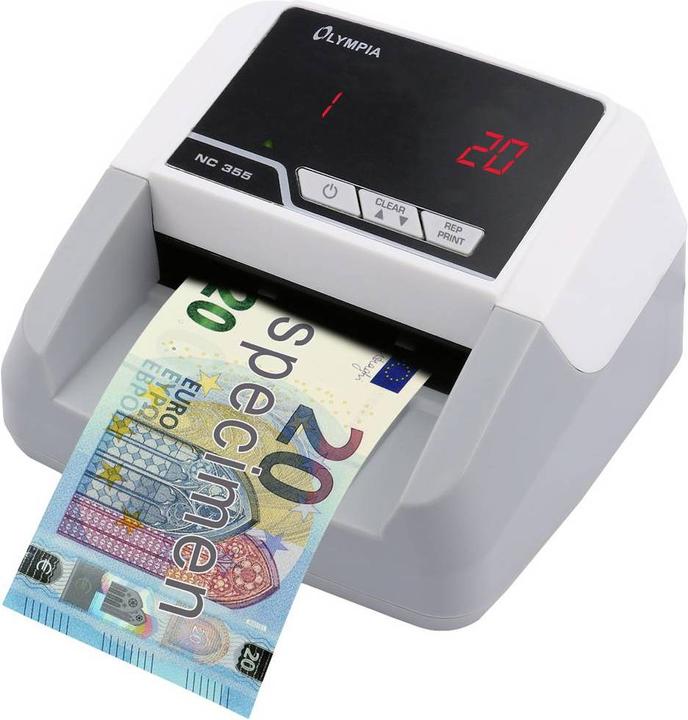 Actual product image Olympia Money counting and testing machine NC 355 (Bank note counter)