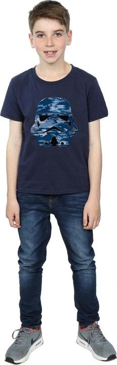 Actual product image Star Wars Boys Stormtrooper Command Midnight Camo T-Shirt (140, 146)