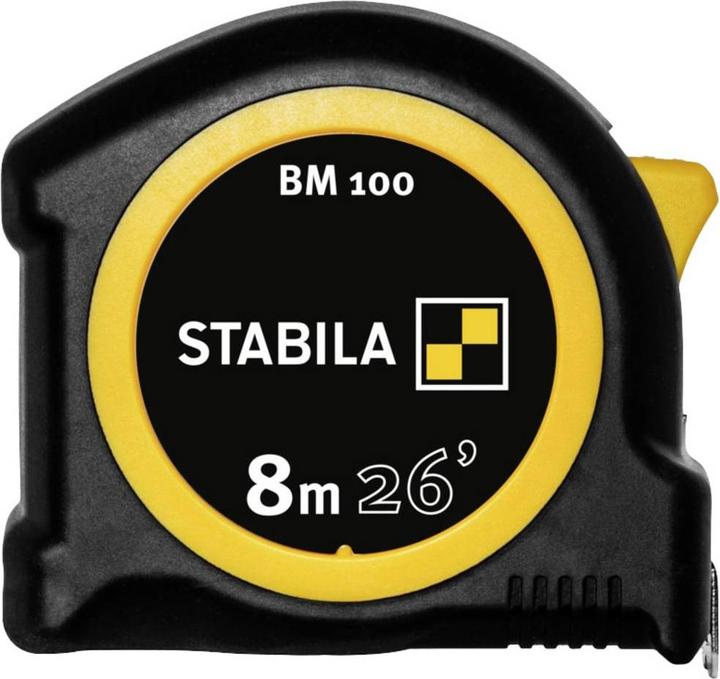 Produktbild Stabila Taschenbandmass BM 100, cm/inch-Skala (Metrisch, Zoll)