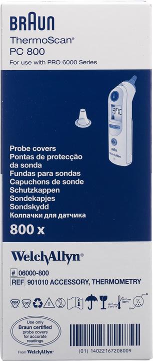 Welch Allyn Braun ThermoScan PRO 6000 Schutzhüllen