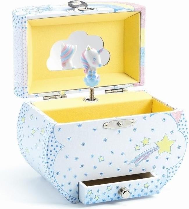 Image du produit Djeco horloge musicale licorne