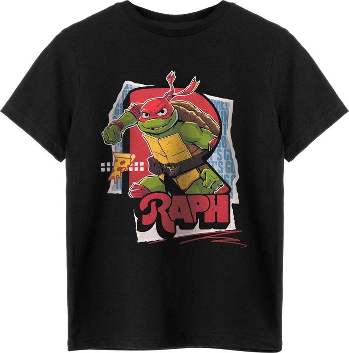 Actual product image Teenage Mutant NT Boys Raphael Short-Sleeved T-Shirt (116)