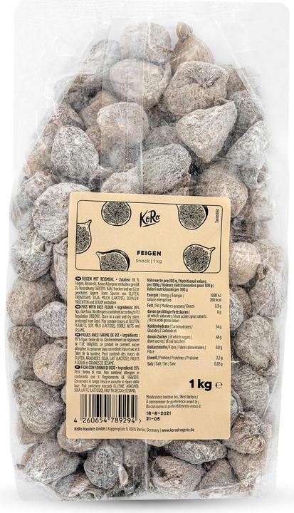 Image du produit KoRo Figues séchées avec farine de riz (1000 g)