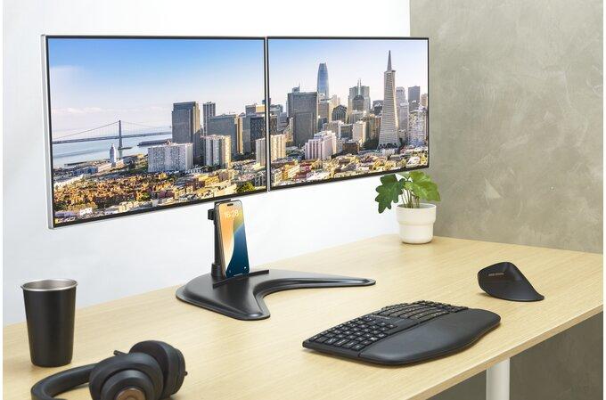 Actual product image Kensington Dual Monitor Stand Freestanding SmartFit™ Ergo (Floor stand, 27")