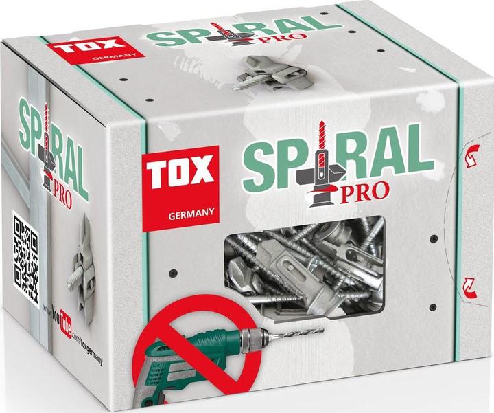 Image du produit Tox Cheville pour plaques de plâtre Spiral Pro 39-5 S 4 pièces (4 pcs)