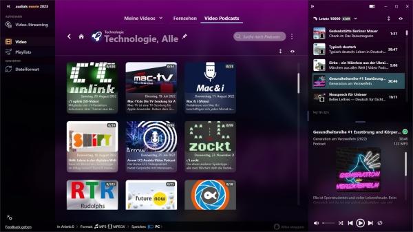 Image du produit Avanquest Audials Movie 2023 (Code in a Box) (Windows, DE)