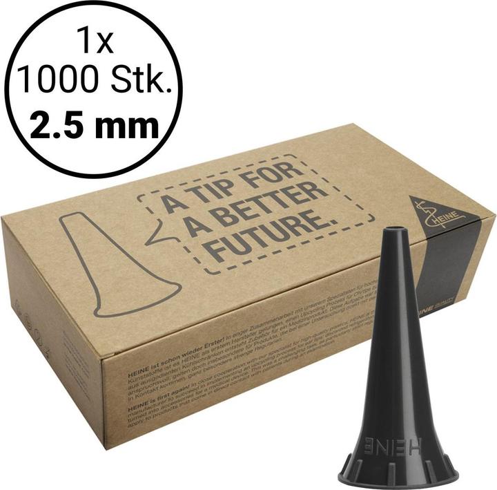 Immagine prodotto Heine AllSpec Einweg-Tips 2.5 mm - 1000 Otoskop-Trichter