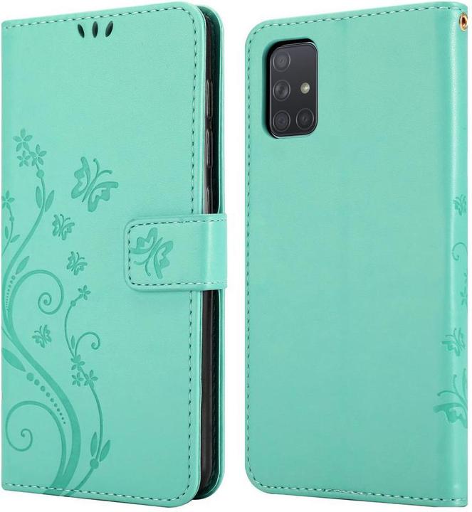 Produktbild Cadorabo Flower Book Cover (Samsung Galaxy A71)