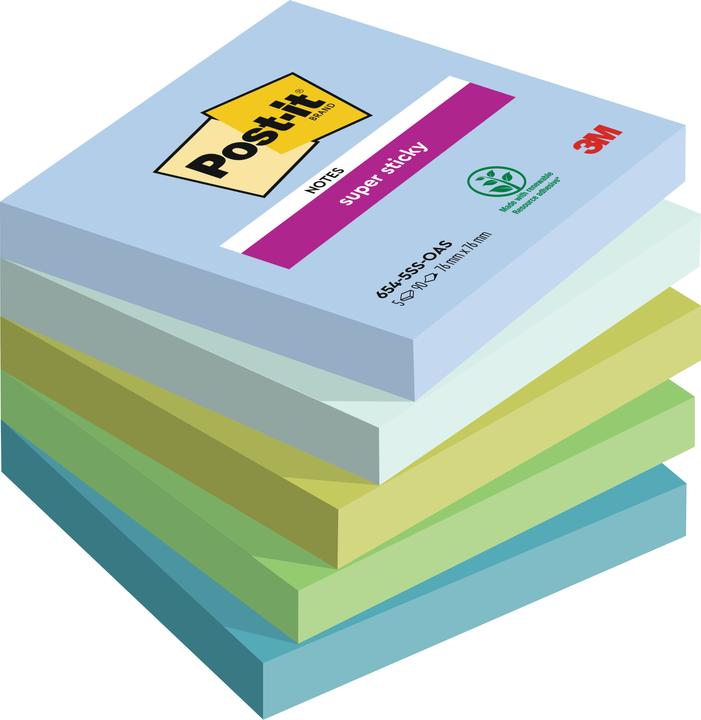 Actual product image Post-it Super Sticky (76 x 76 mm)