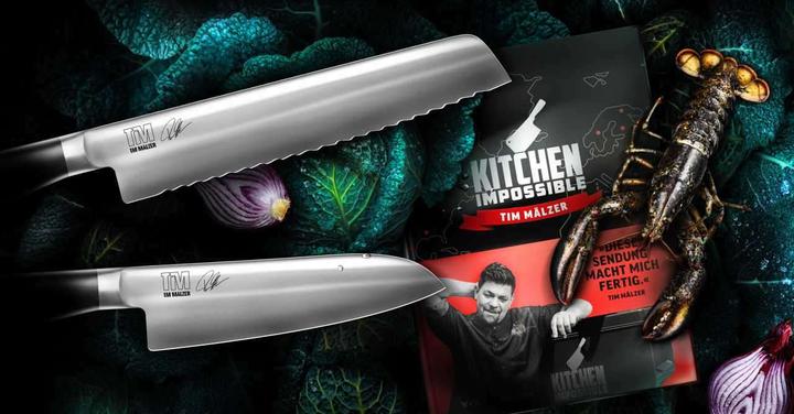 Image du produit Kai Kamagata Monster Set avec Santoku (23 cm)
