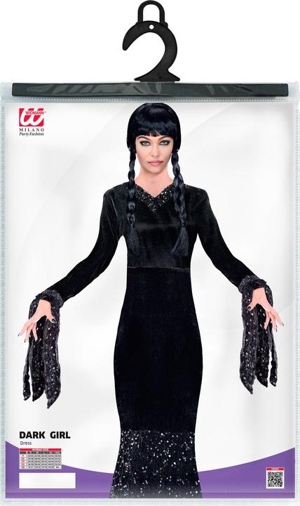 Actual product image Widmann Adams Family Wednesday ladies prom dress (S)