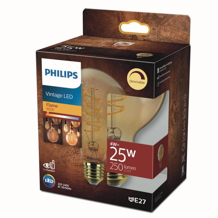 Produktbild Philips Vintage (E27, 4 W, 250 lm, 1 x, F)