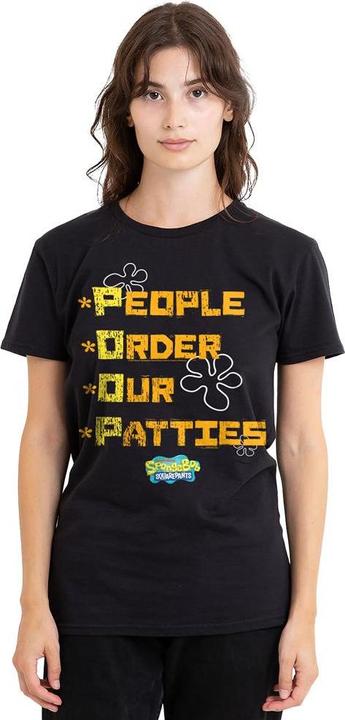 Produktbild Spongebob Squarepants People Order Our Patties TShirt (L)