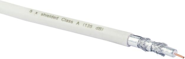 Actual product image Schwaiger SAT coaxial cable 135 dB (135 dB, Satellite cable)