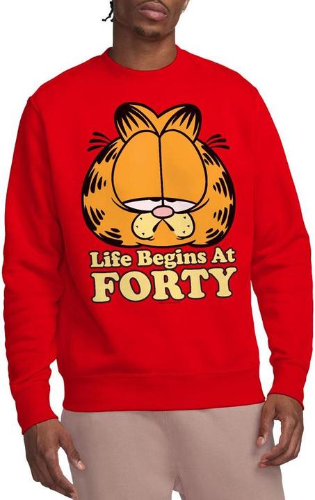 Produktbild Garfield Life Begins At Forty Sweatshirt (XL)