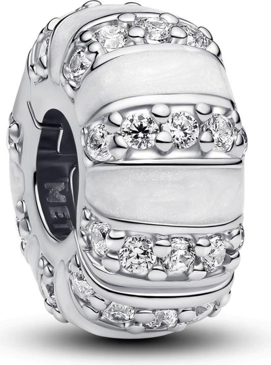 Image du produit Pandora Charm clip pierres et émail (Argent 925)