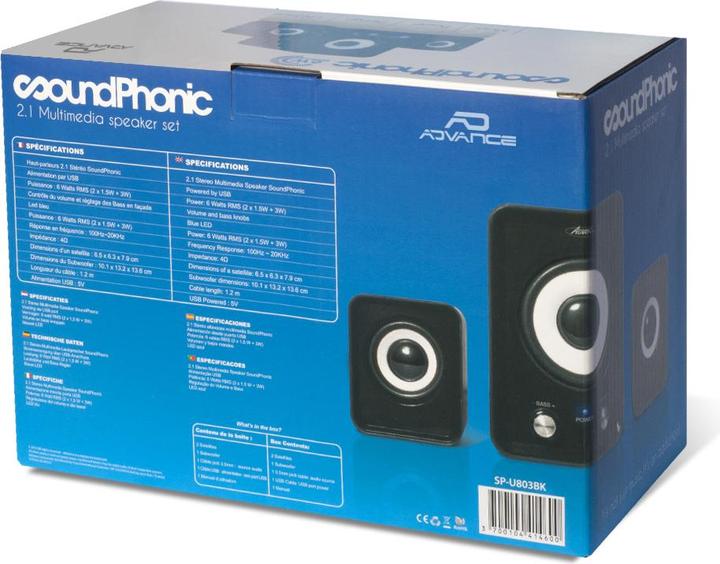 Immagine prodotto Advance SoundPhonic 2.1
