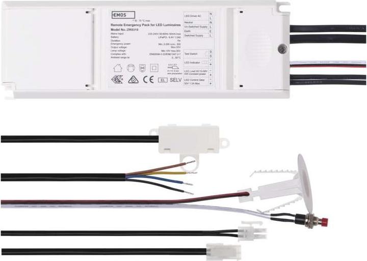 Produktbild Emos Notbeleuchtungsmodul MT 6 W/1 St