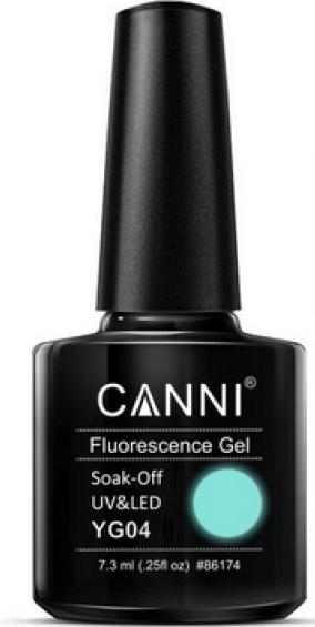 Image du produit Venalisa Vernis en gel Fluorescence YG04 UV/LED (Turquoise, Vernis semi-permanent)