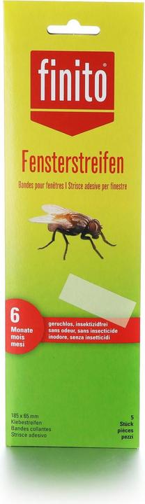 Actual product image Finito Insect catcher window strips, 5 pieces
