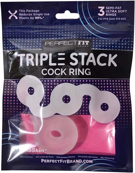 Actual product image Perfect Fit Triple Donut Ring